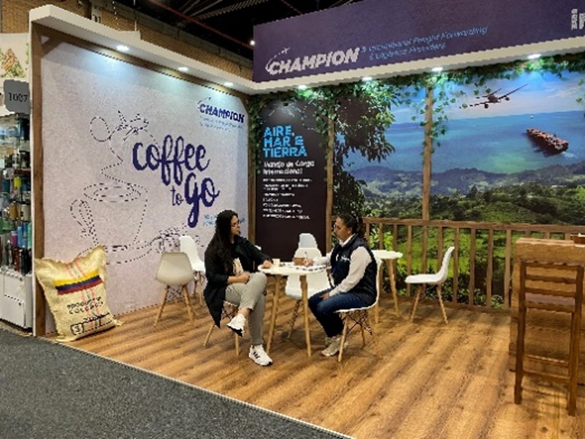 Participación del clúster de café del Cesar en Expocafé 2024.
