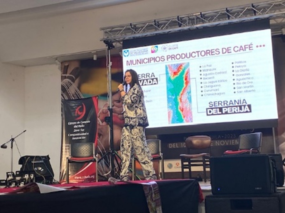 Participación y reconocimiento al clúster de café del cesar en el primer encuentro internacional de mujeres cafeteras y oportunidades globales, en Pitalito- Huila.