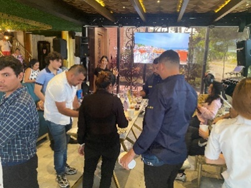 Catación en los diferentes restaurantes “consume lo nuestro” incentivando al consumo del café de nuestro departamento del cesar.